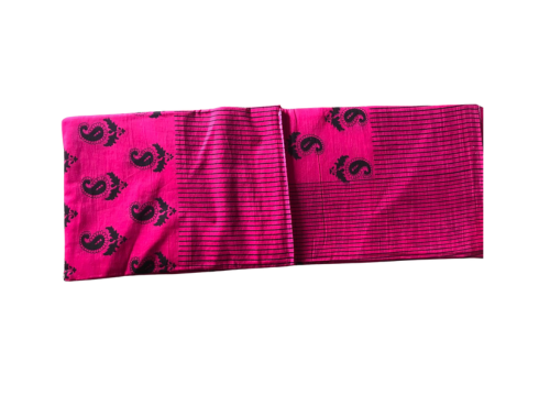 Gulab Bagru Handblock Saree