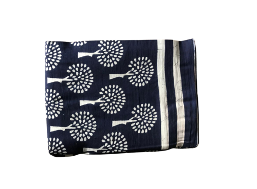 Kaala Kaaj cotton drape